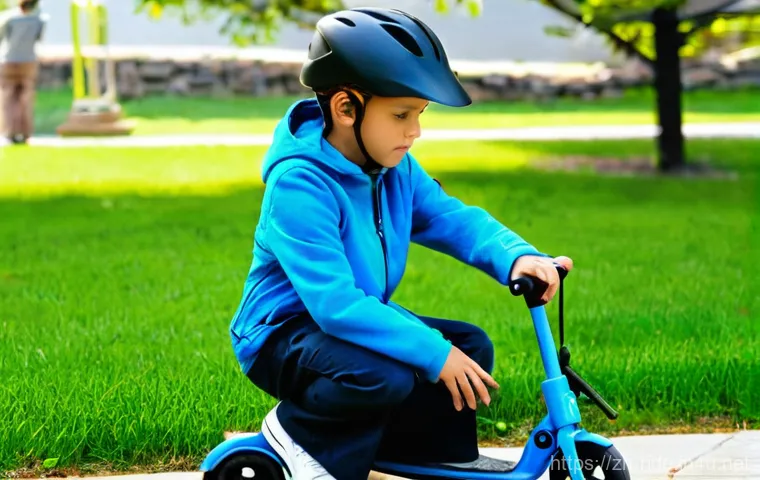 승용완구 유지 관리 방법 - **Prompt:** A warm and brightly lit indoor scene, possibly a spacious playroom or garage, with natur...