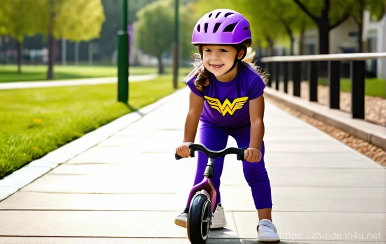 승용완구 슈퍼히어로 테마 - **Prompt 1: The Young Avenger's First Ride**
    A vibrant, joyful scene depicting a 5-year-old boy,...