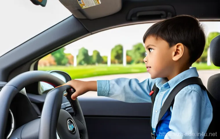 승용완구 속도 조절 기능 - **Prompt 1: Joyful Park Ride with Parental Peace of Mind**
    A bright, sunny afternoon in a bustli...