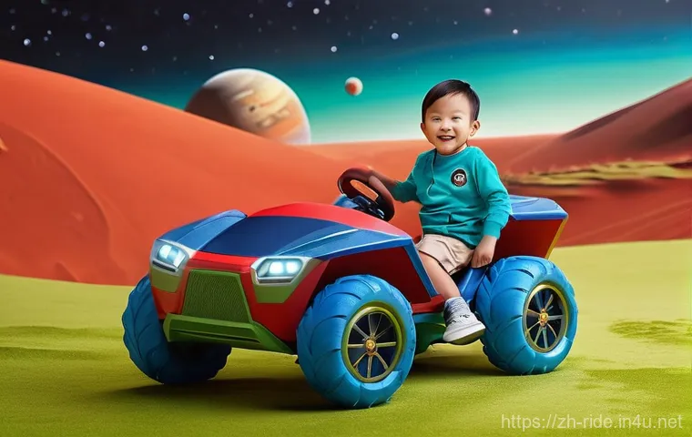 승용완구 스토리텔링 마케팅 - **Prompt 1: "Mars Rover Adventure"**
    A vibrant, imaginative scene of a joyful 6-year-old East As...