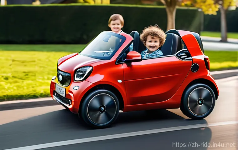 승용완구 스마트 디바이스 - **Image Prompt: Joyful Learning on a Smart Balance Bike**

    A vibrant, sunlit park scene. A happy...